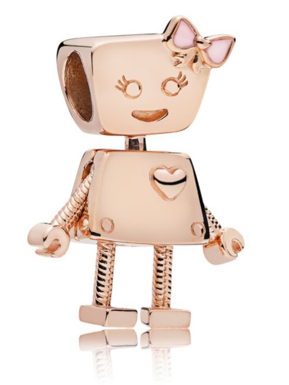 Pandora Rose Gold Bella Bot charm